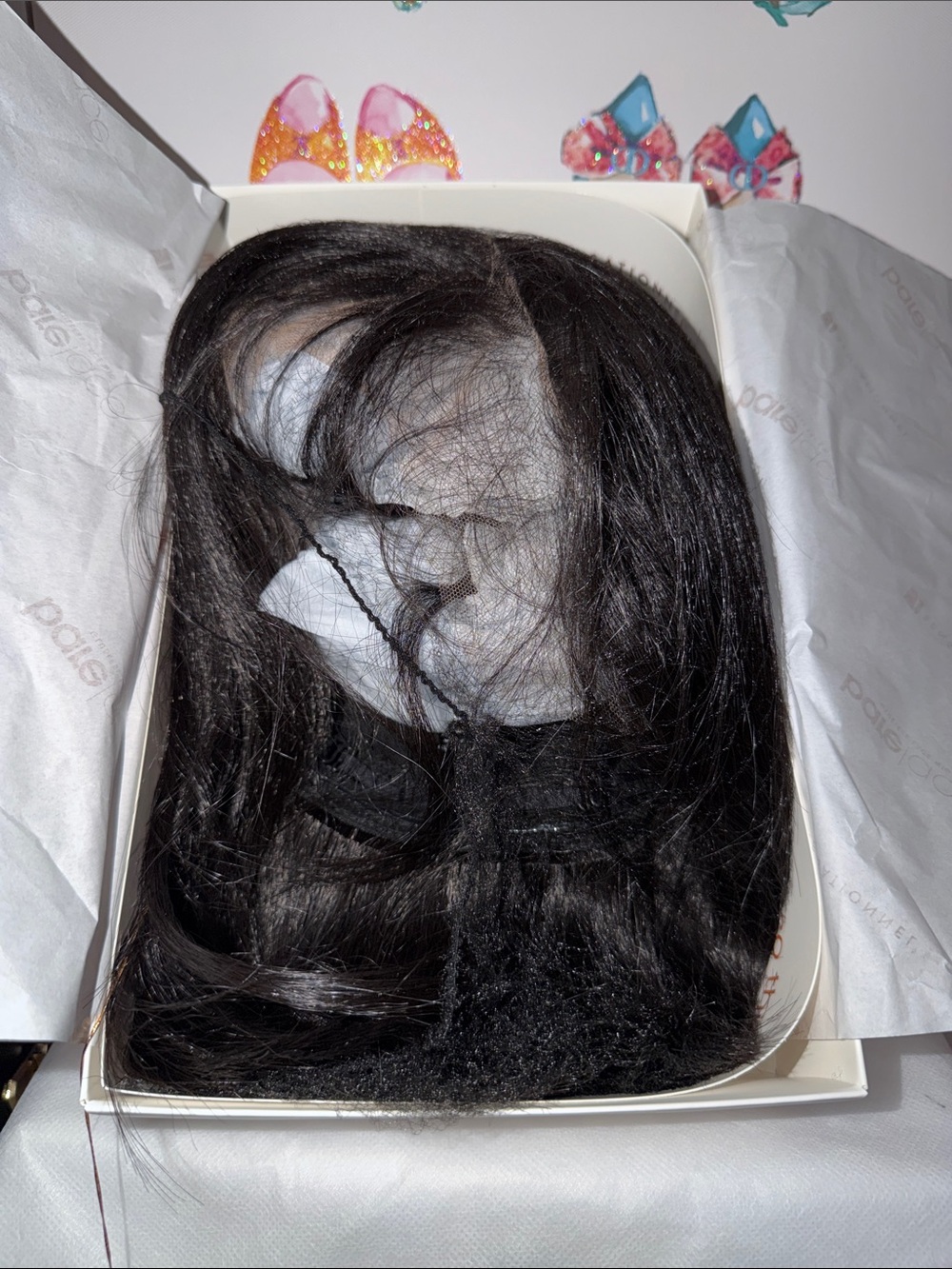 Sensationnel  Bare Lace Extra Transparent Luxe 13X6 Lace Front Wig-Black - Picture 3 of 11